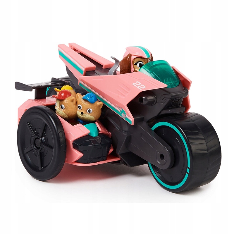 PSI PATROL THE MOVIE 2 ZESTAW POJAZD MOTOCYKL + FIGURKI LIBERTY & POMS Rodzaj pojazdu pojazdy z bajek