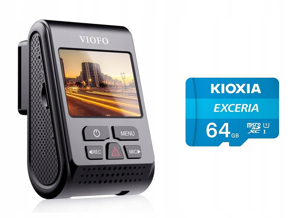 VIOFO A119 V3 REJESTRATOR TRASY SENSOR SONY + 64GB