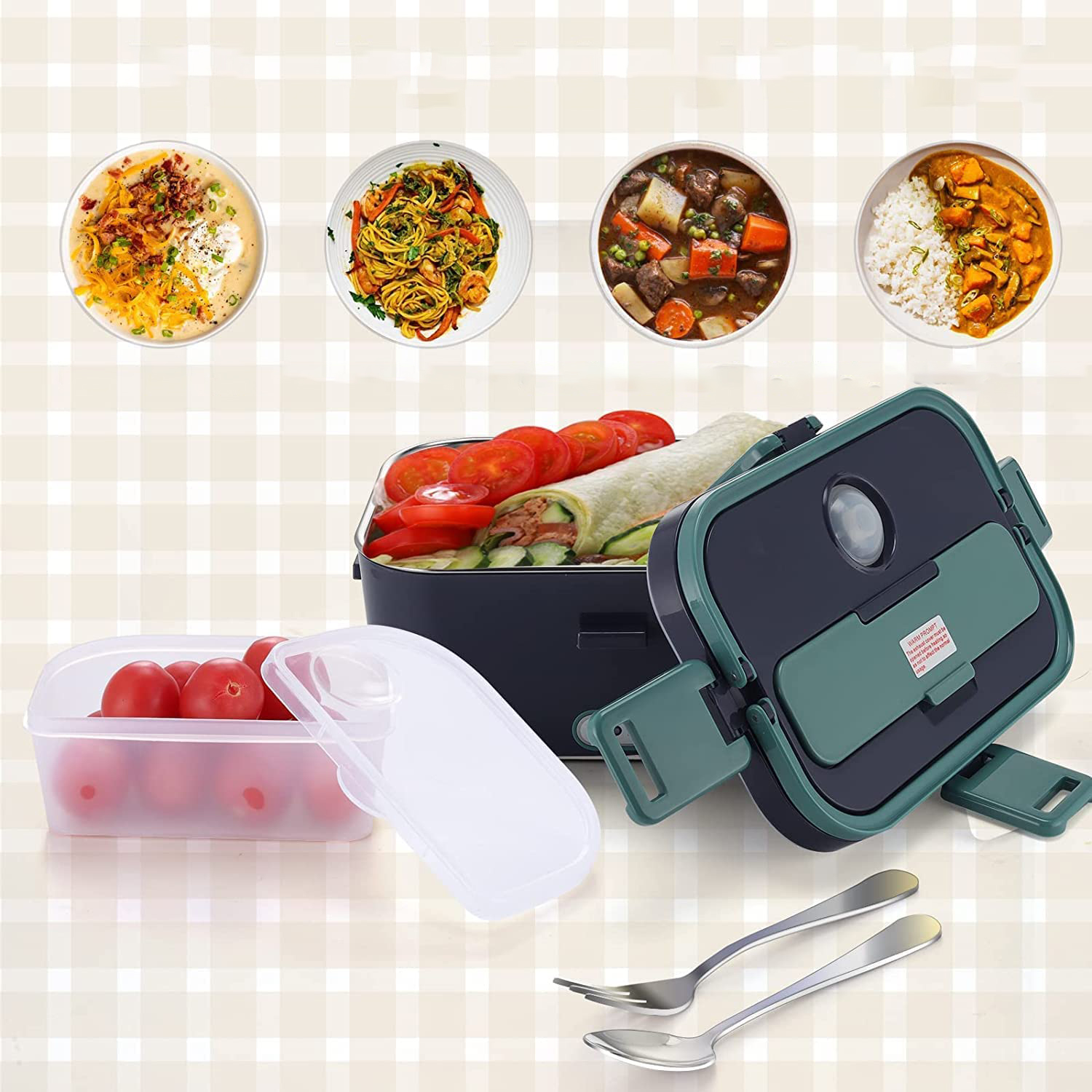 Lunch box Zgeer 1800 ml Rodzaj lunch box