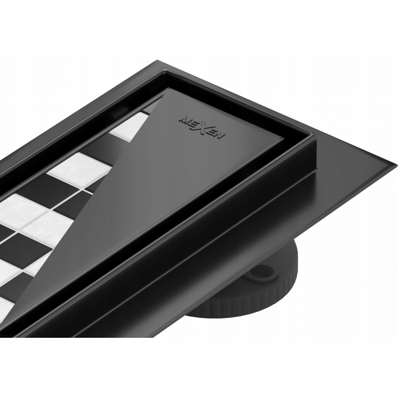 Mexen Flat M13 lineární odtok 2v1 100 cm, Černá