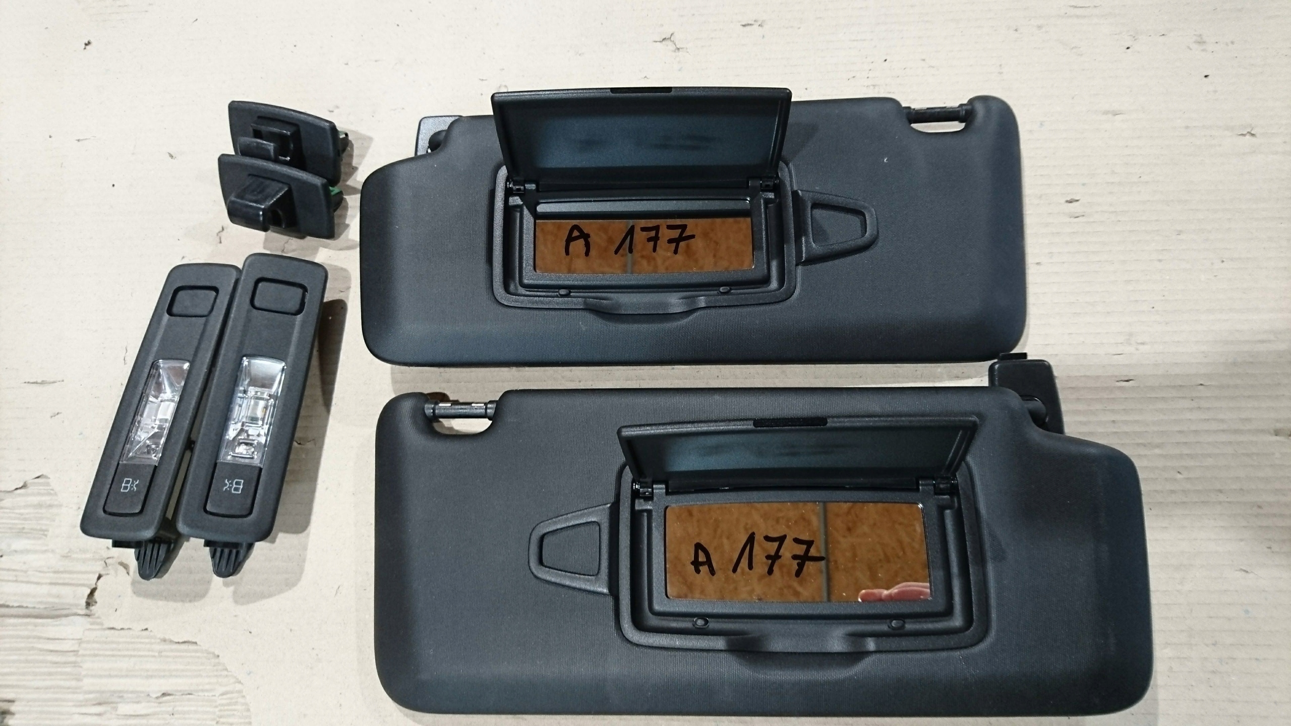 słonecznik osłona przeciwsłoneczna daszek W177 prawa lewa prawy lewy