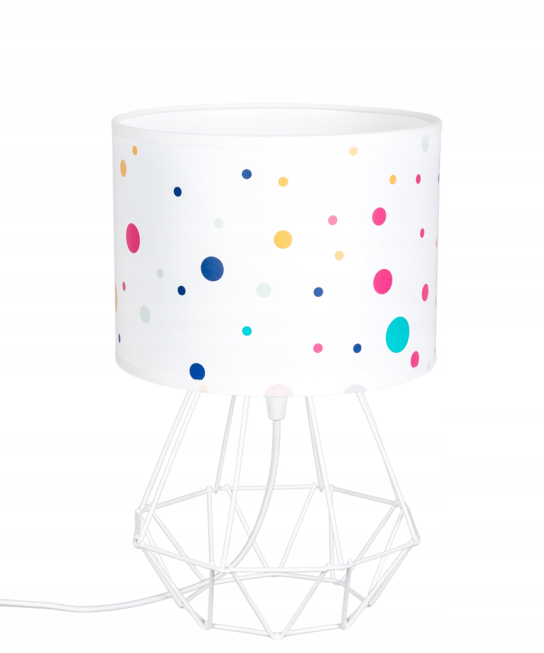 

Lampka nocna do pokoju dziecka kolorowe kropki Led