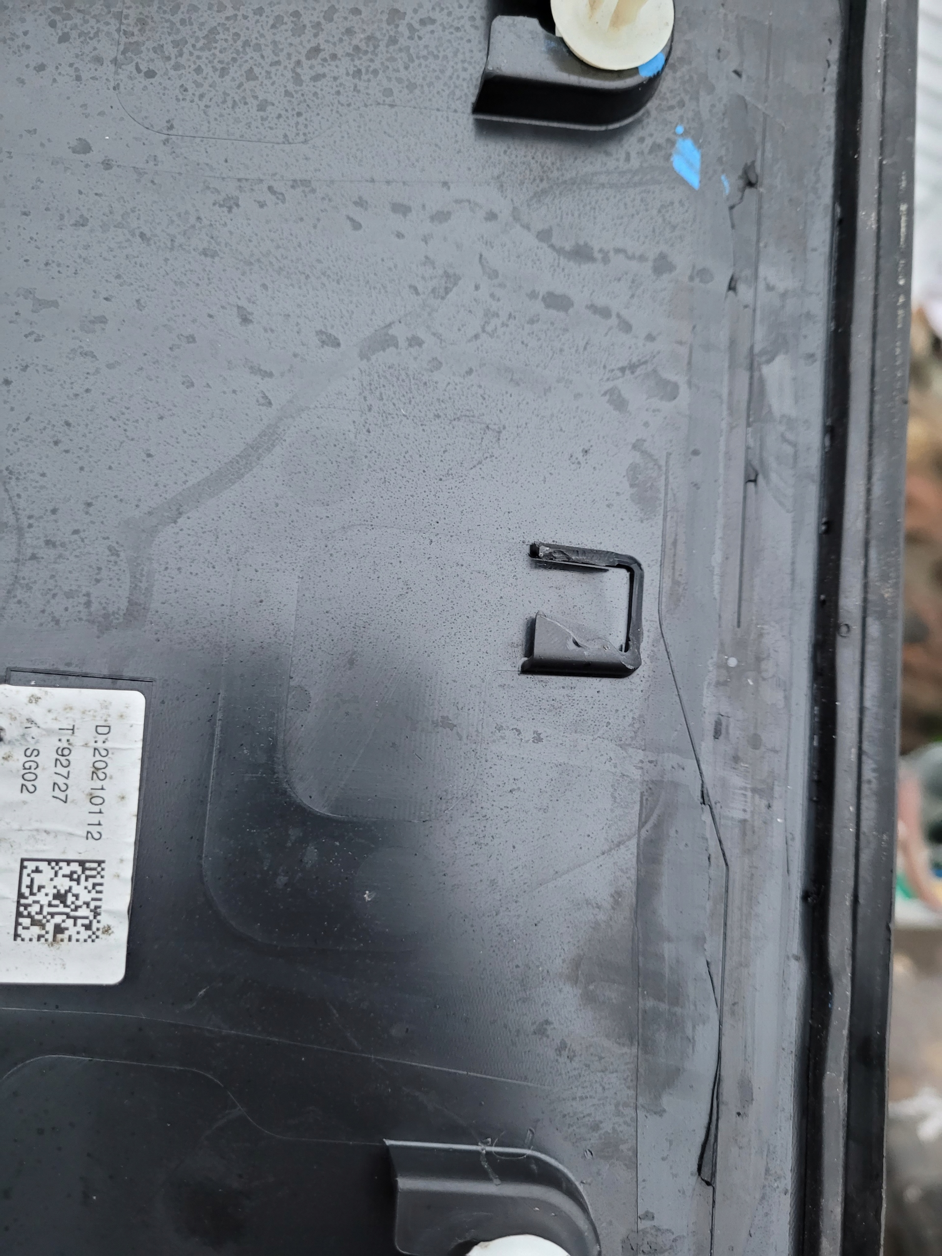 Externe Toit PANEL TESLA X 1125009-00 PARKTRONIK