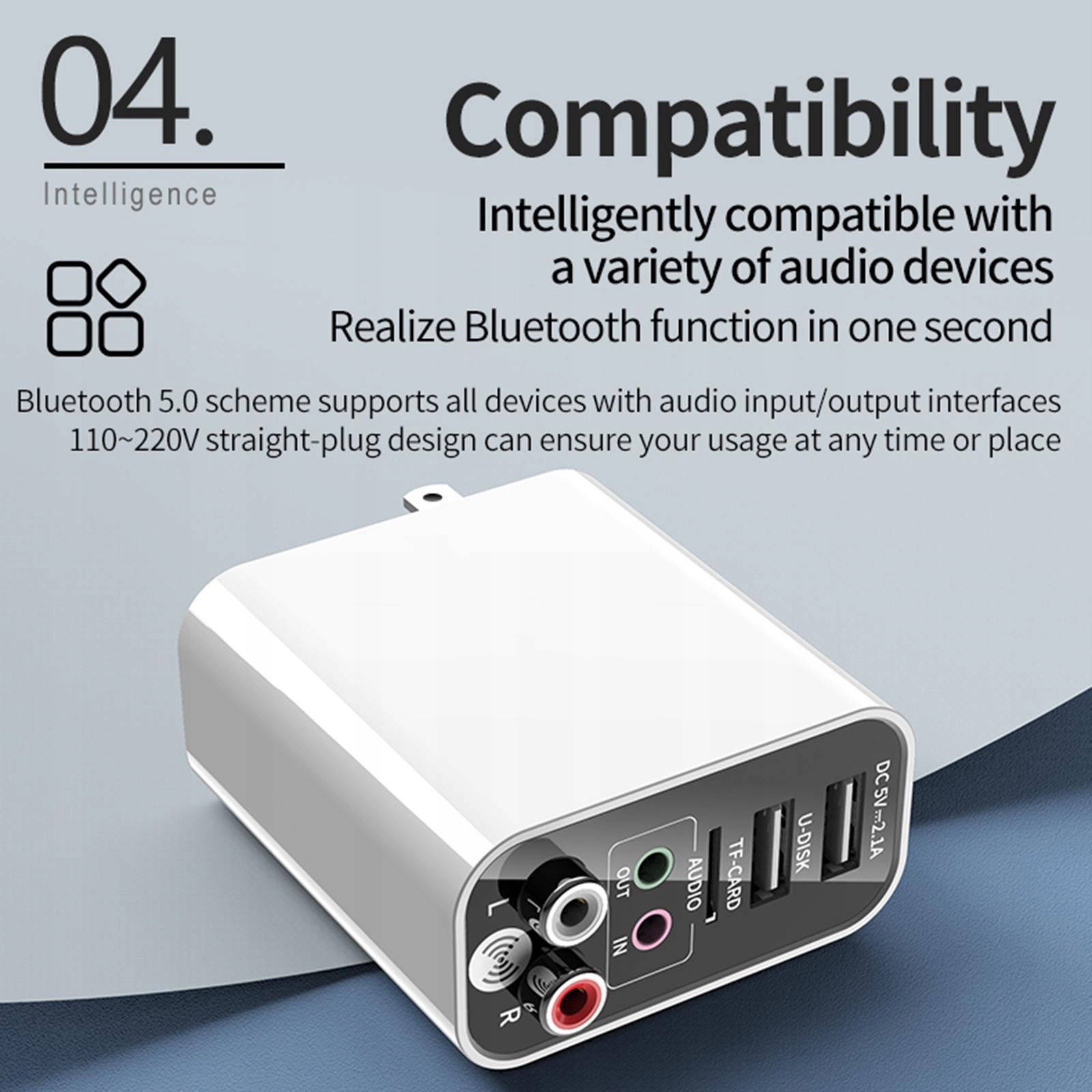 Zestaw pobierany przez Bluetooth 5.0 Model Akcesoria samochodowe Adapter USB do szybkiego