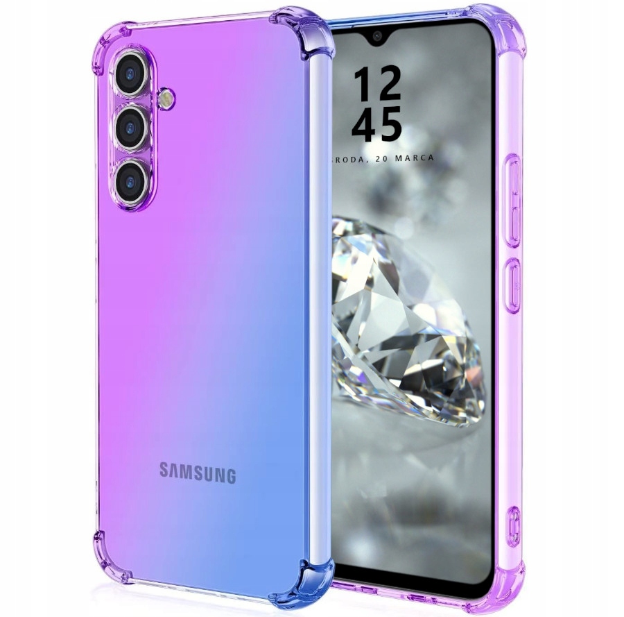 

Etui Do Samsung A14 4G 5G Mieniące A-shock Szkło