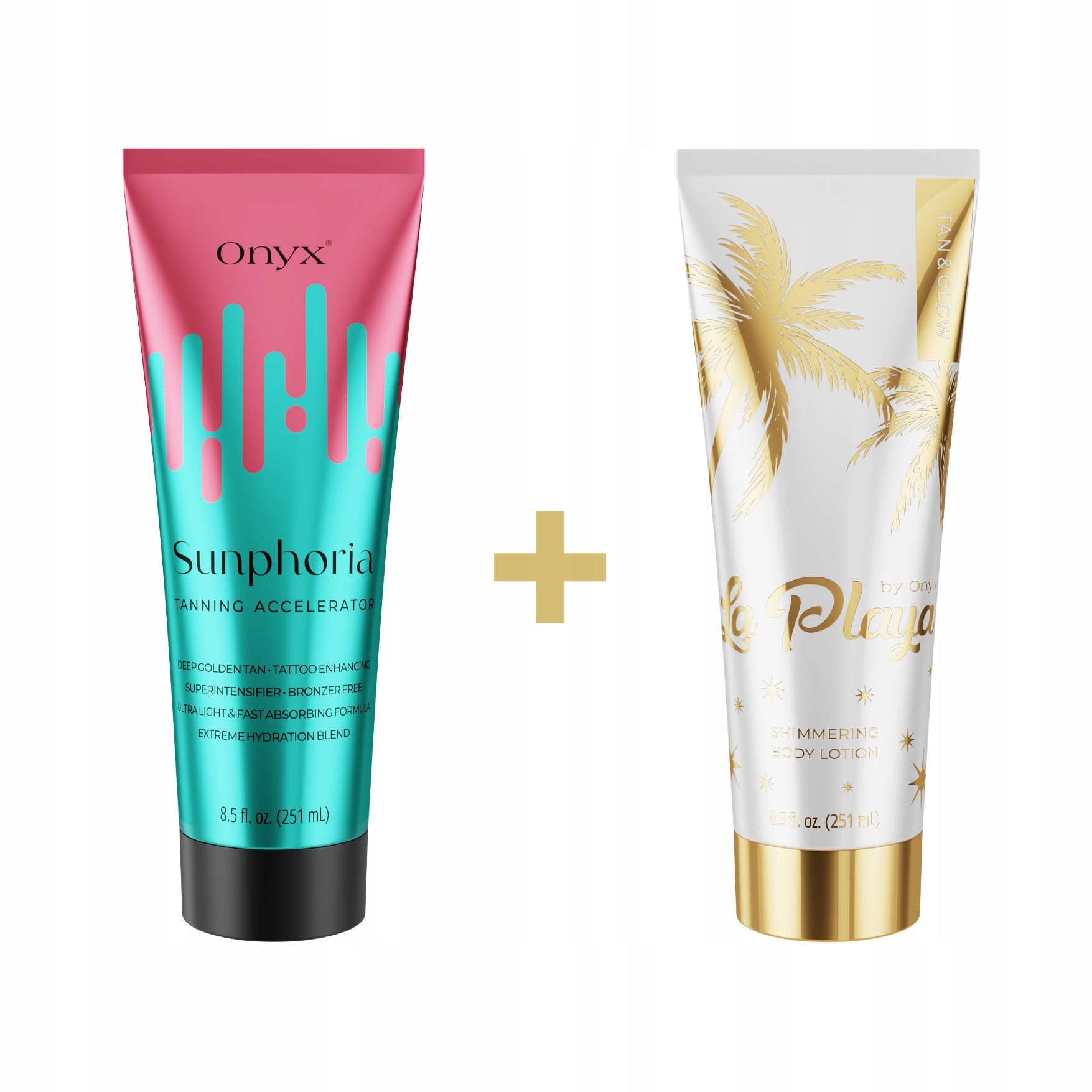 Sada Onyx pro opalování v soláriu – druhá za 50 %