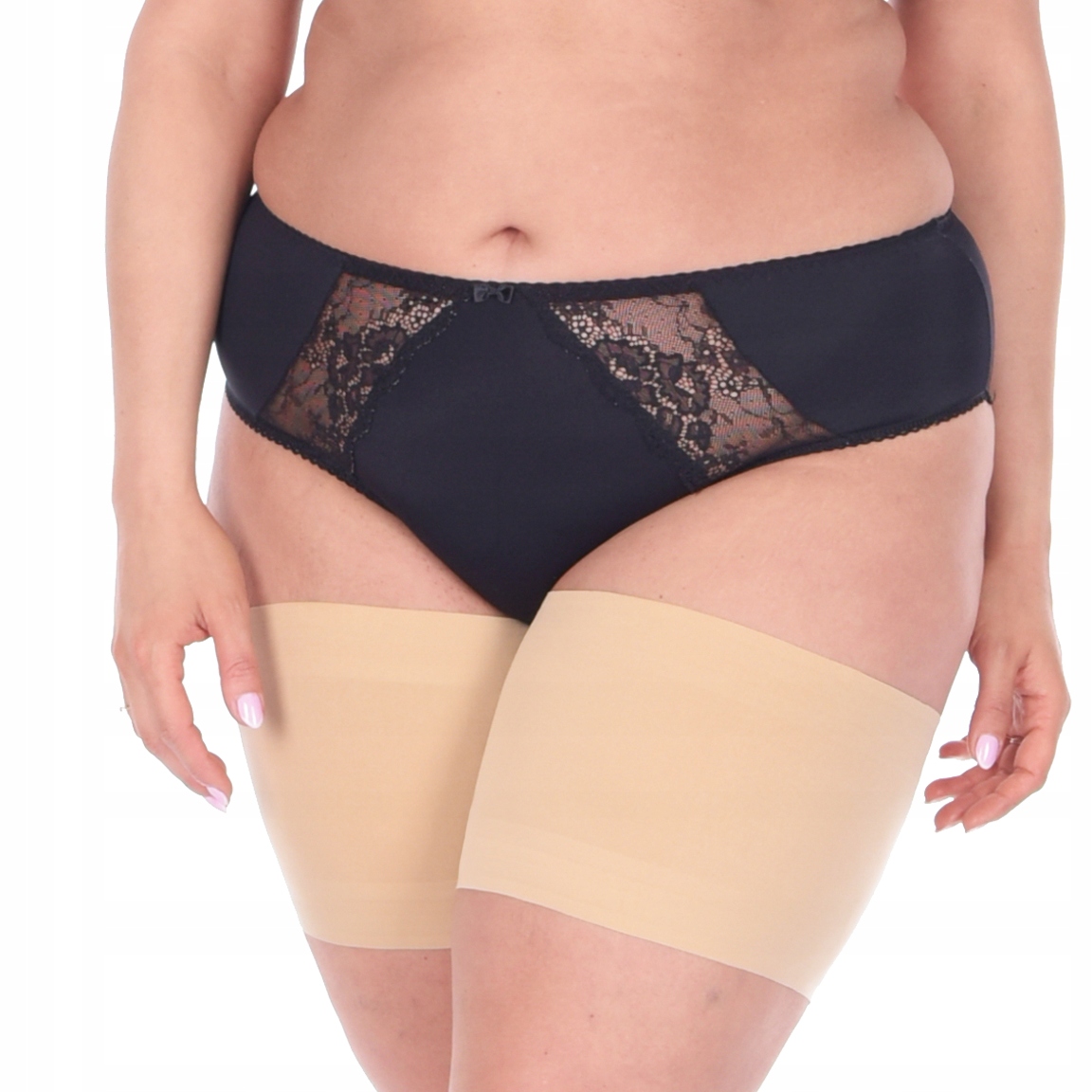 

Satynowe Opaski Na Uda przeciw otarciom 4x Silikon