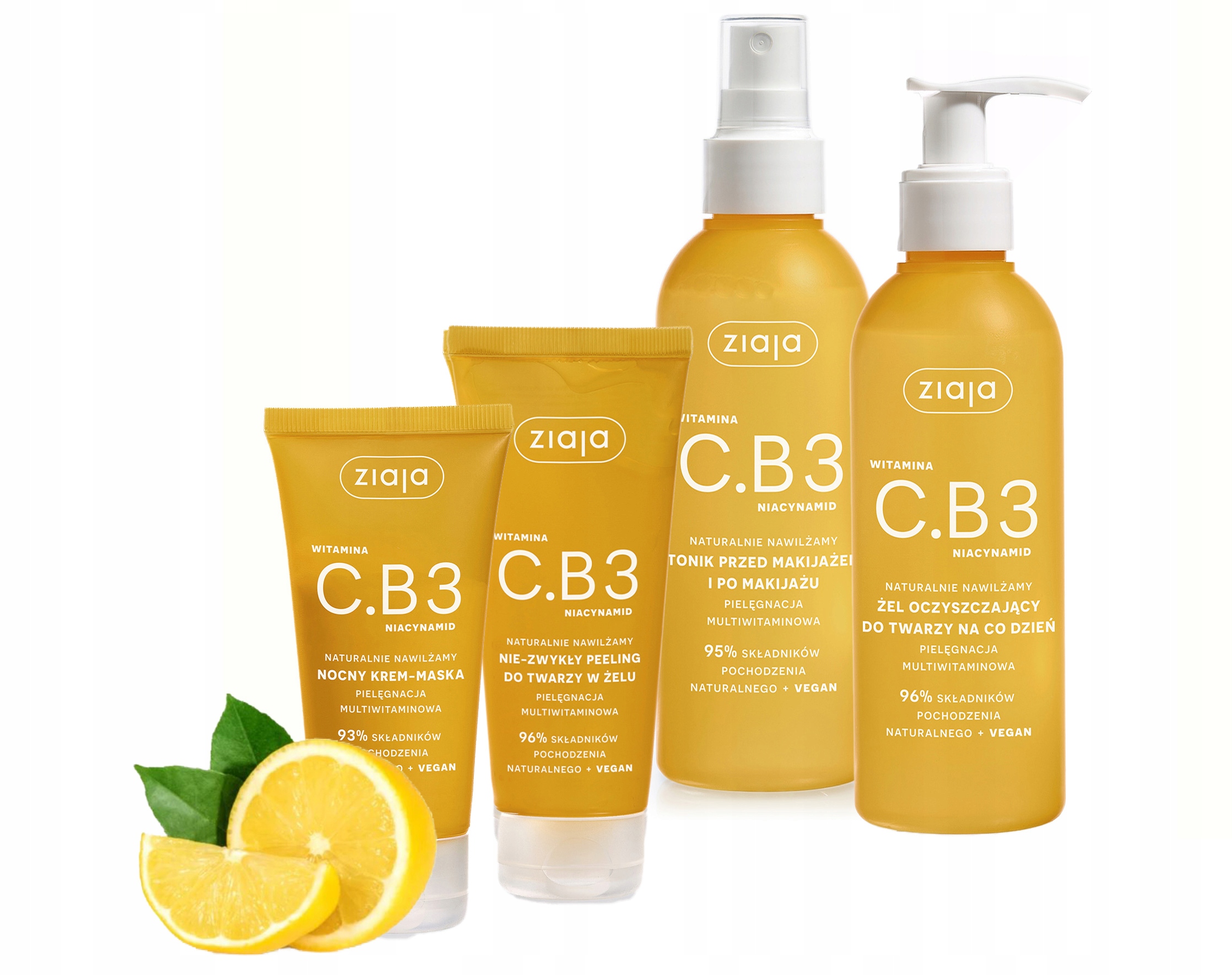 

Ziaja zestaw kosmetyków C.B3 do twarzy set4