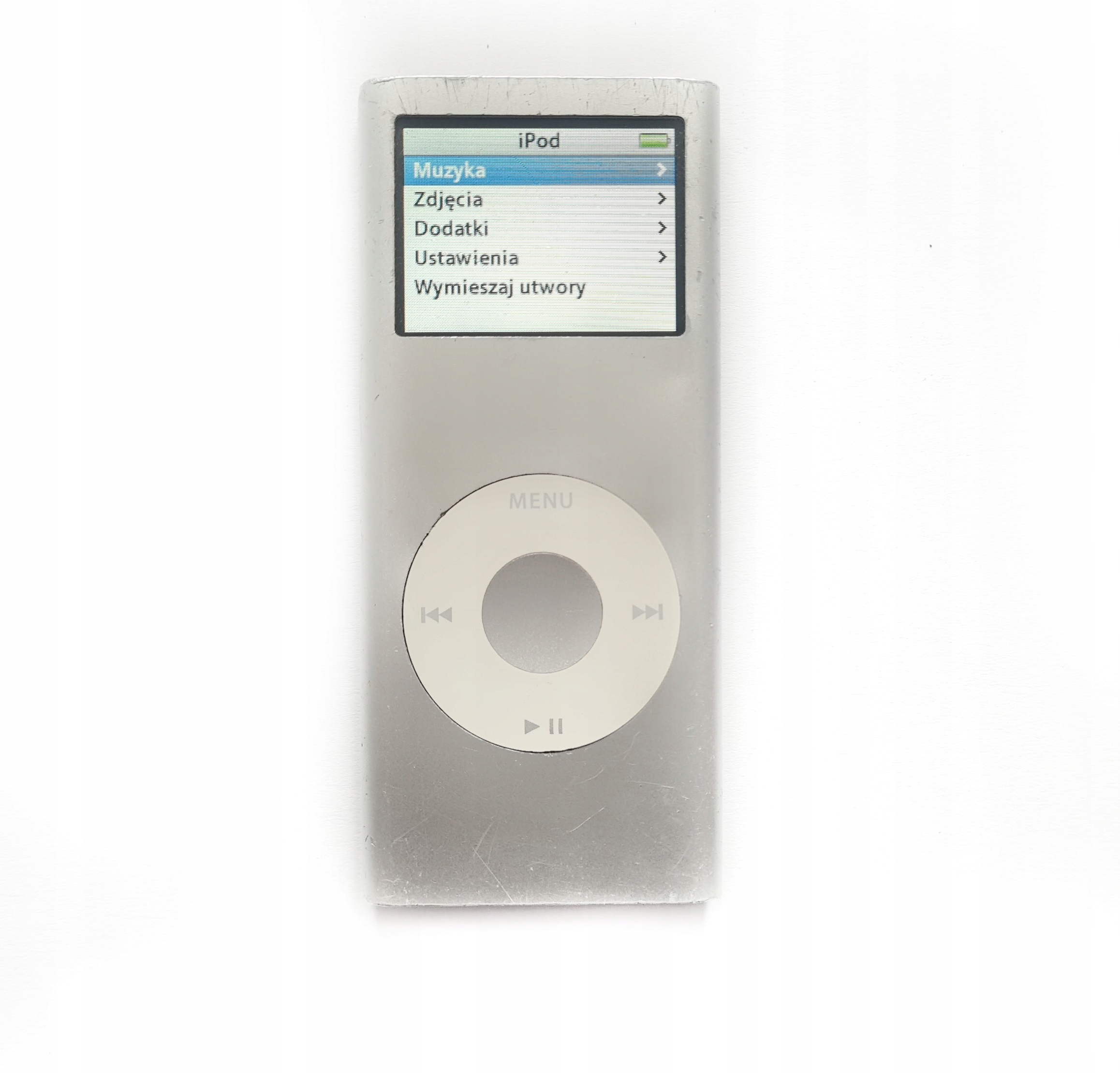 MP3 Apple A1199 zielony 4 GB
