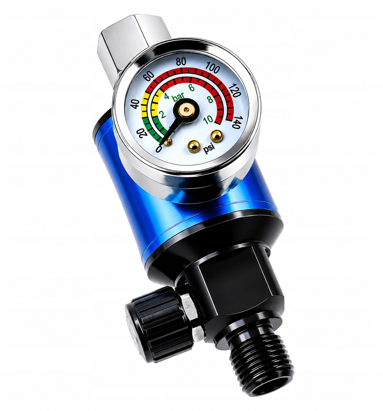 Reduktor Regulator Ciśnienia Filtr Powietrza Odwadniacz 1/4'' 0-10 bar