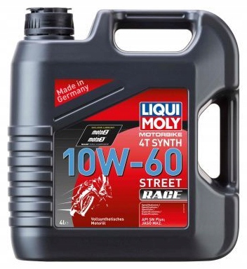 Liqui Moly Motorbike olej 4T Synth 10W-60 Street Race 4L