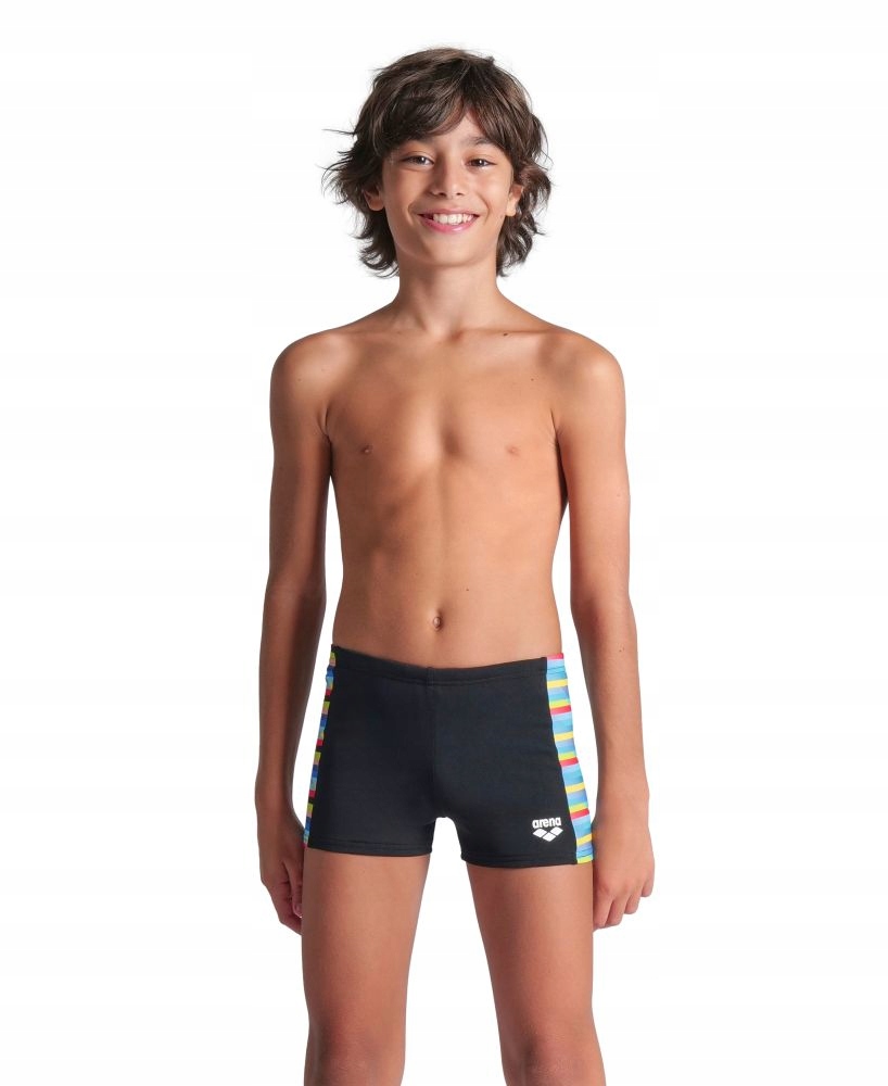 Spodenki kąpielowe chłopięce na basen bokserki treningowe Stripe Arena 164