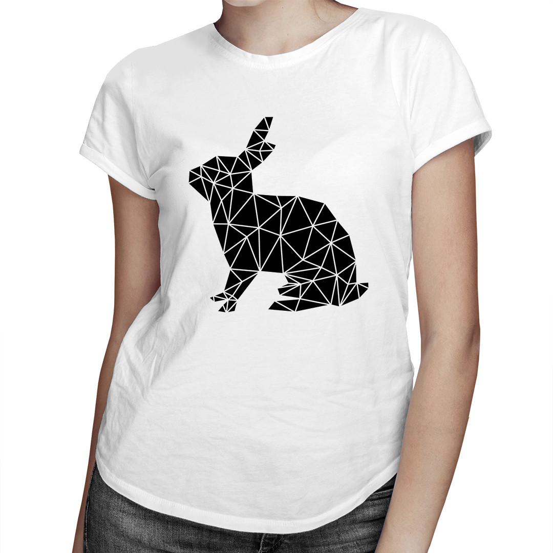 

Geometric Bunny - koszulka dla niej