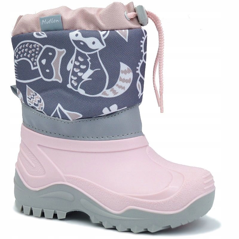 Renbut Muflon kalosze śniegowce kozaki ocieplane wełną 25/26