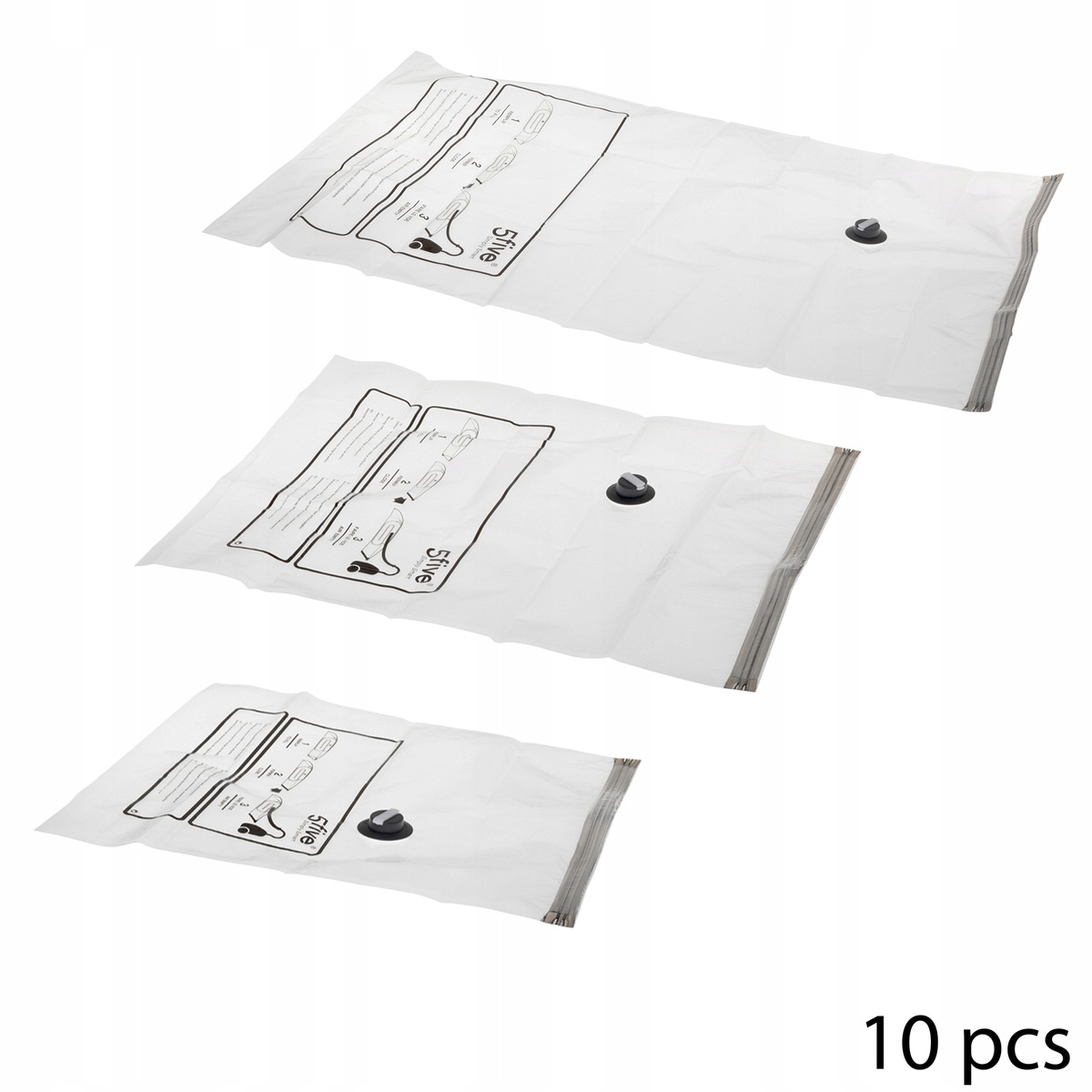 Levně Vakuové Pytle Na Oblečení, deky, 10 kusů