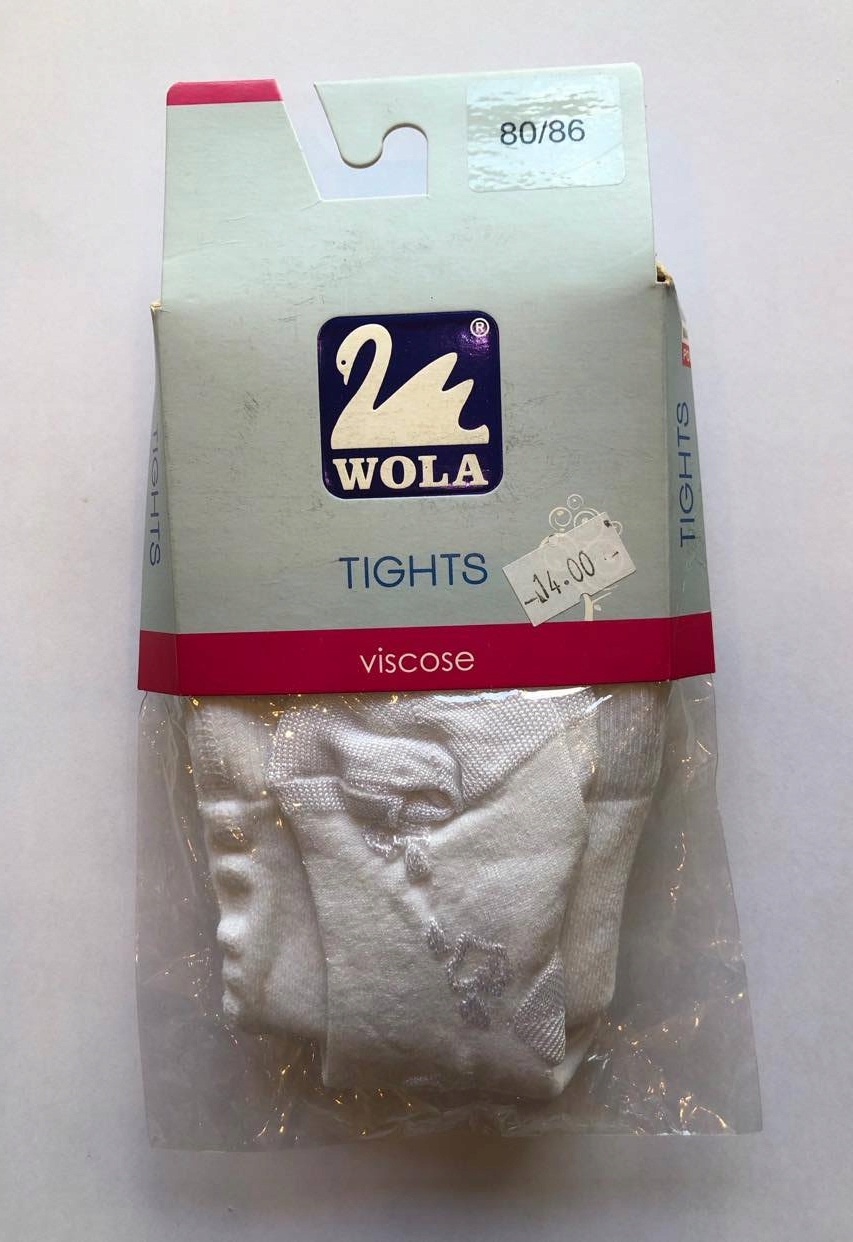 

Wola rajstopy dziecięce białe 140/146
