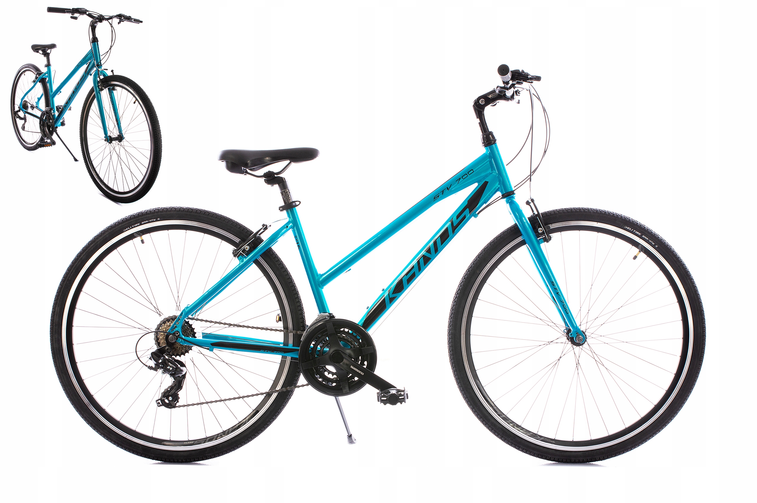 ROWER CROSS DAMKA KANDS STV 700 D19 turkus 2022