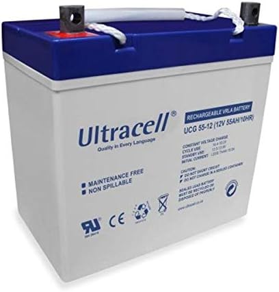 Gelový akumulátor Ucg 55Ah 12V deep cycle Ultracell anglický