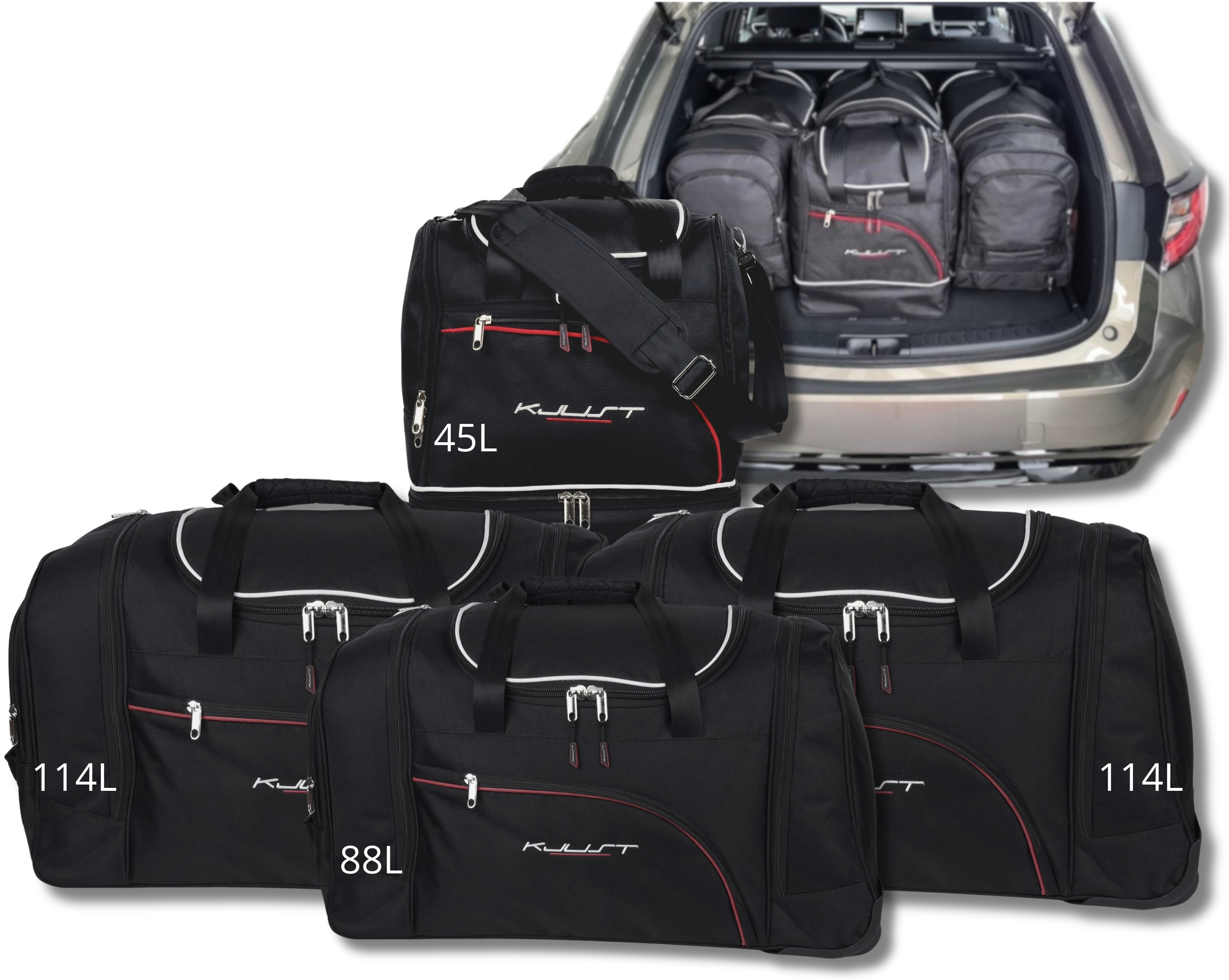 Cestovná Taška Do Kufra Toyota Corolla Touring Sports 2019+ 4 ks