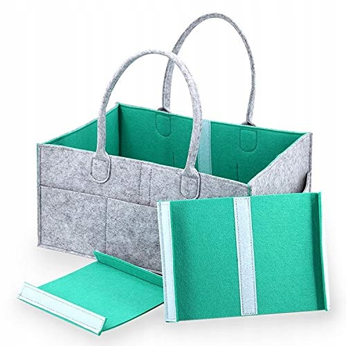 ORGANIZER NA PIELUSZKI TORBA DLA MAMY DZIECKA FILC WIELOFUNKCYJNY FILCOWY Kod producenta 00012