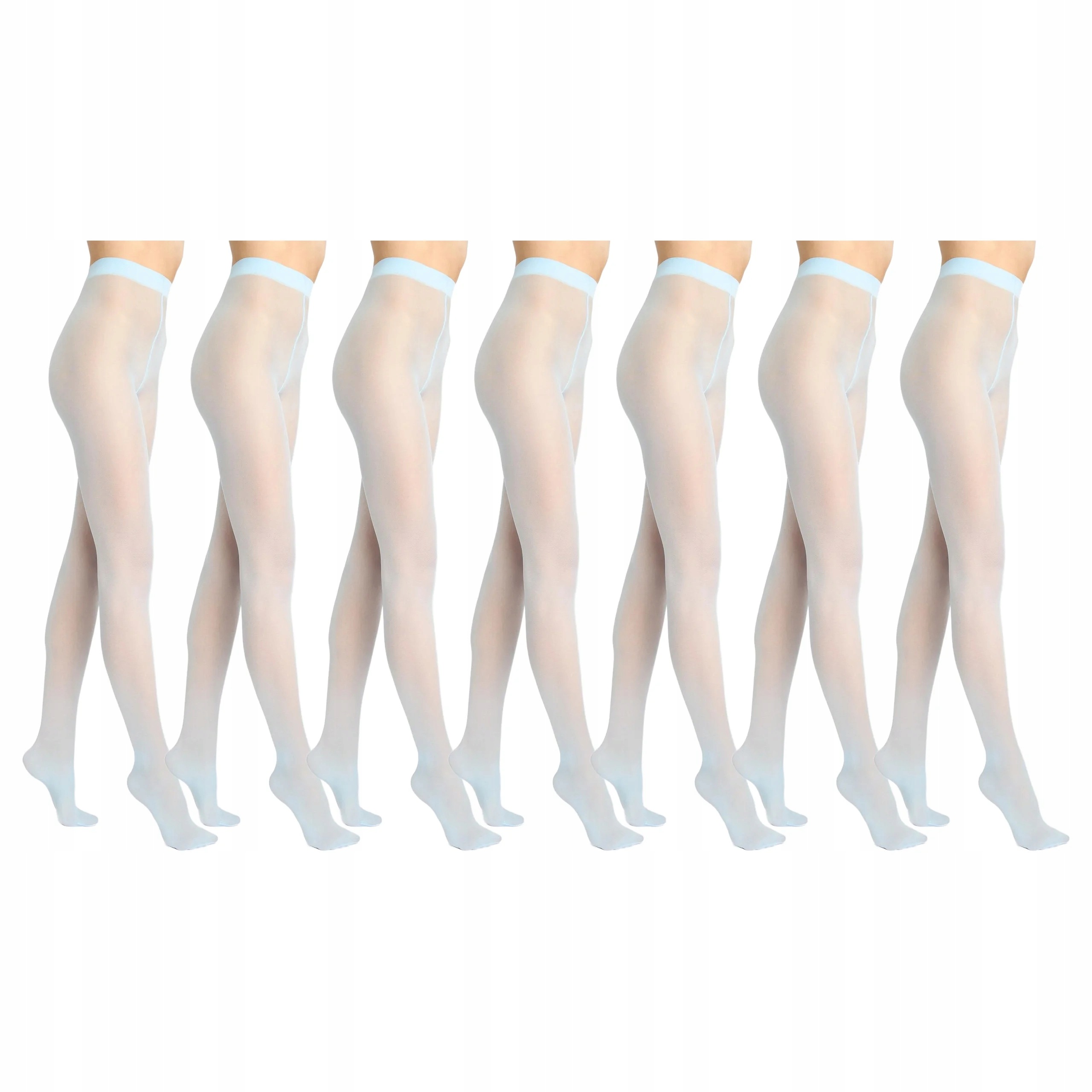 7x Punčocháče Matné Polokrycí Tonic 20 Marilyn 3/4 Light Blue