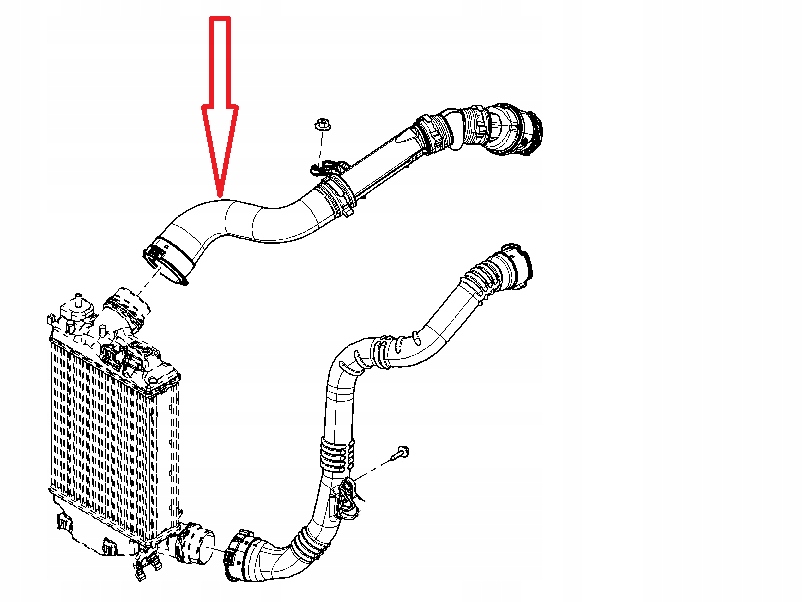 GT52-042 - ИНТЕРКУЛЕРНЫЙ ТРУБОПРОВОД RENAULT OE 144609787R