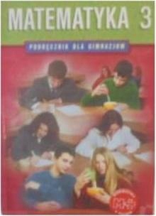 Matematyka 3 podręcznik - M.Dobrowolska