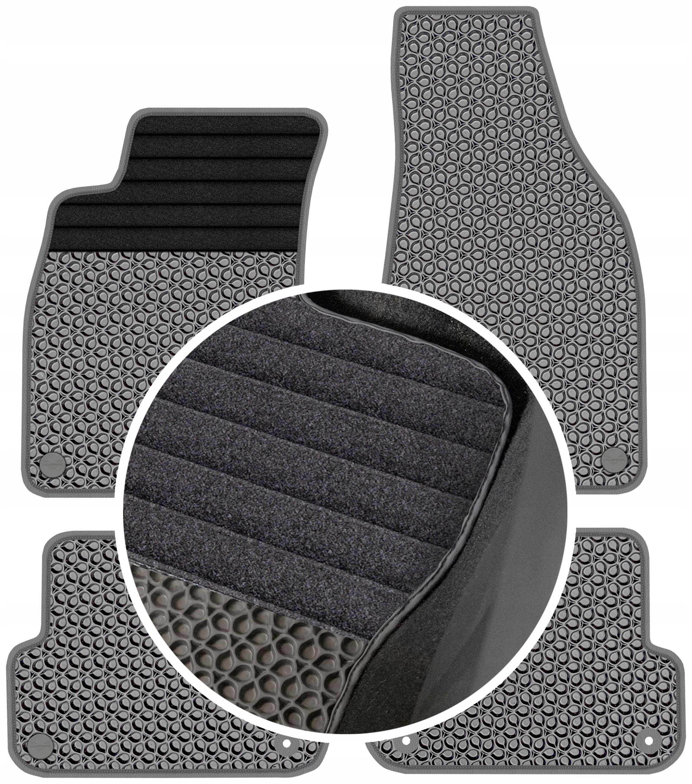 Seat Exeo 2008-2013 Gumové rohože do auta Eva Eternity