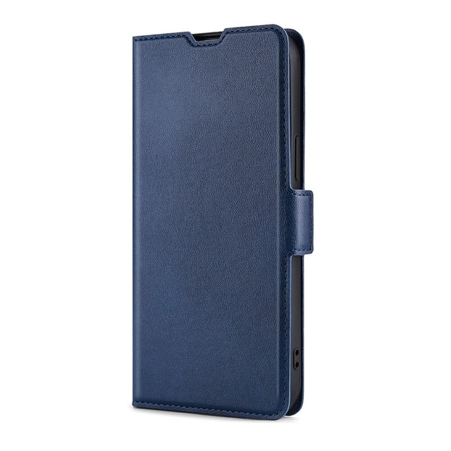 ETUI FLIP OTWIERANE MAGNETYCZNE do SAMSUNG GALAXY A23 5G V2 - NIEBIESKI