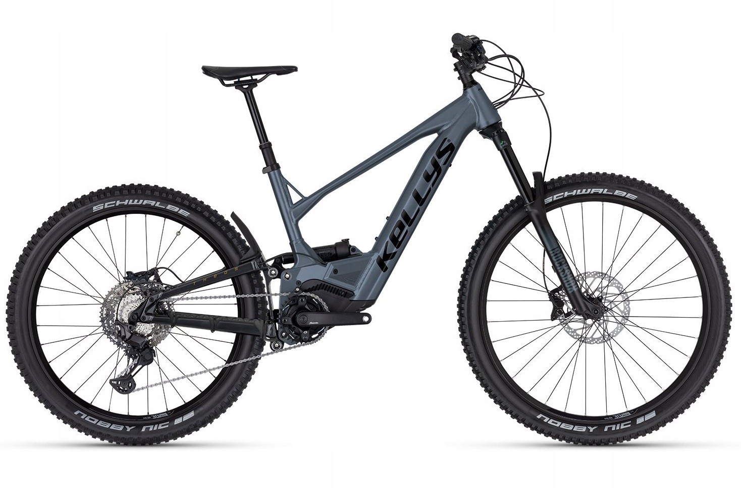 Rower Elektryczny E-Bike Kellys Theos R30 Fuul Steel Blue 29 27.5 rama M