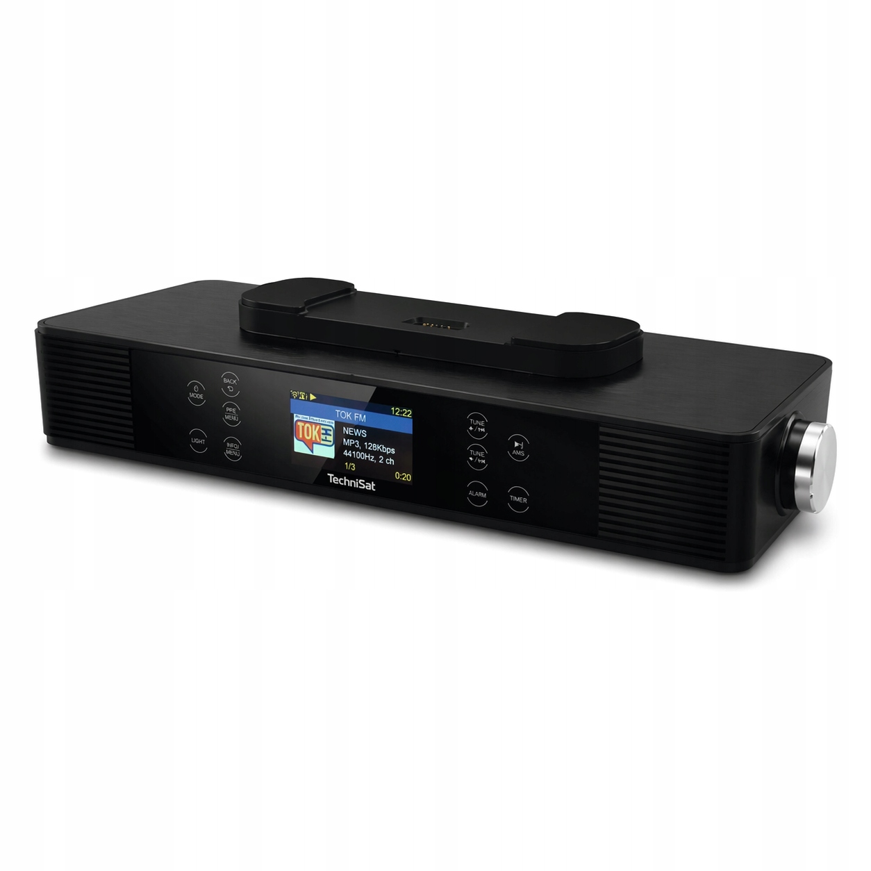 Kuchynské rádio TechniSat KitchenRadio Ir internetové digitálne čierne
