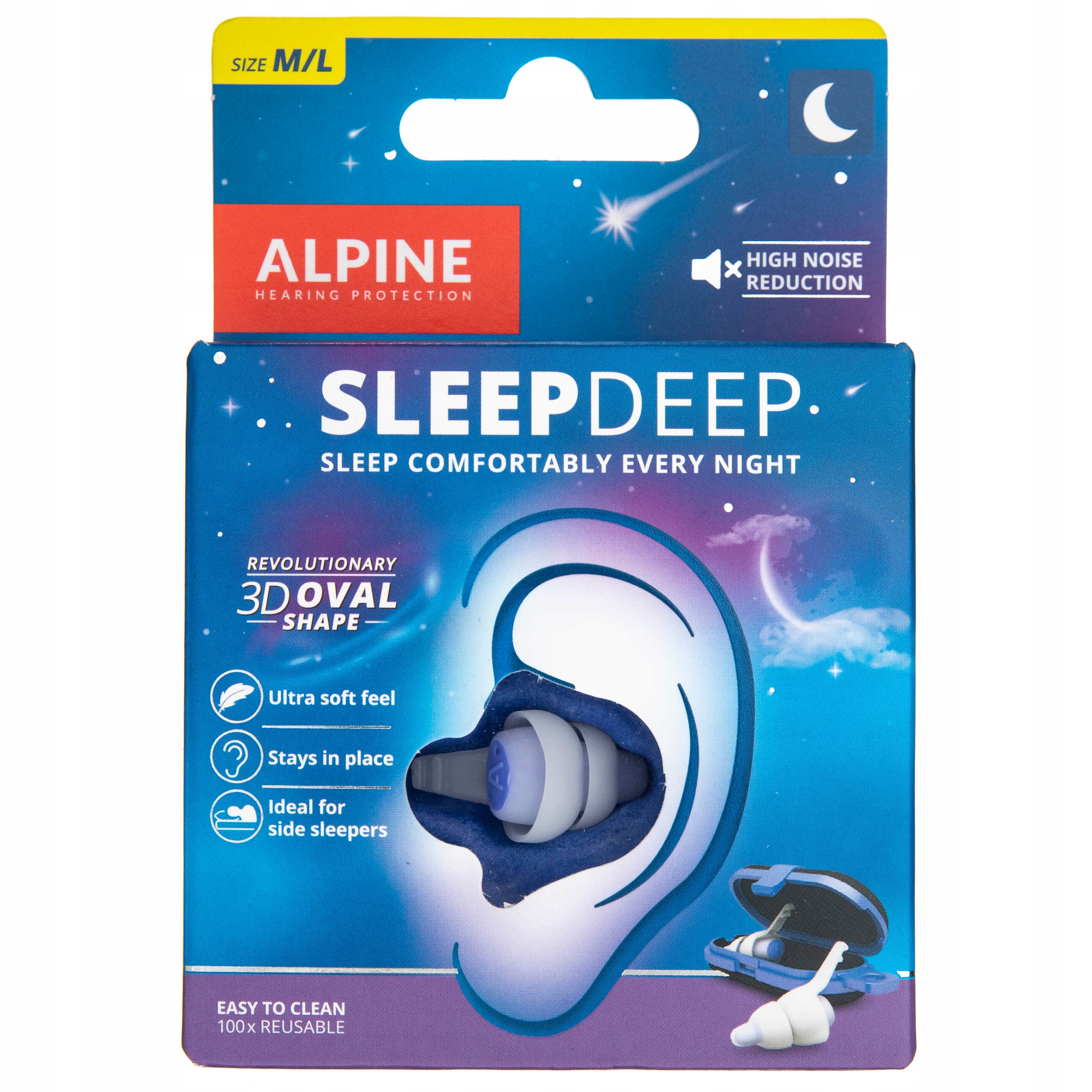 

Alpine SleepDeep Stopery do spania Miękkie
