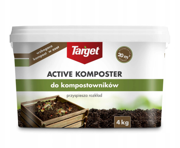 

Target Komposter Active przyśpiesza rozkład 4 kg