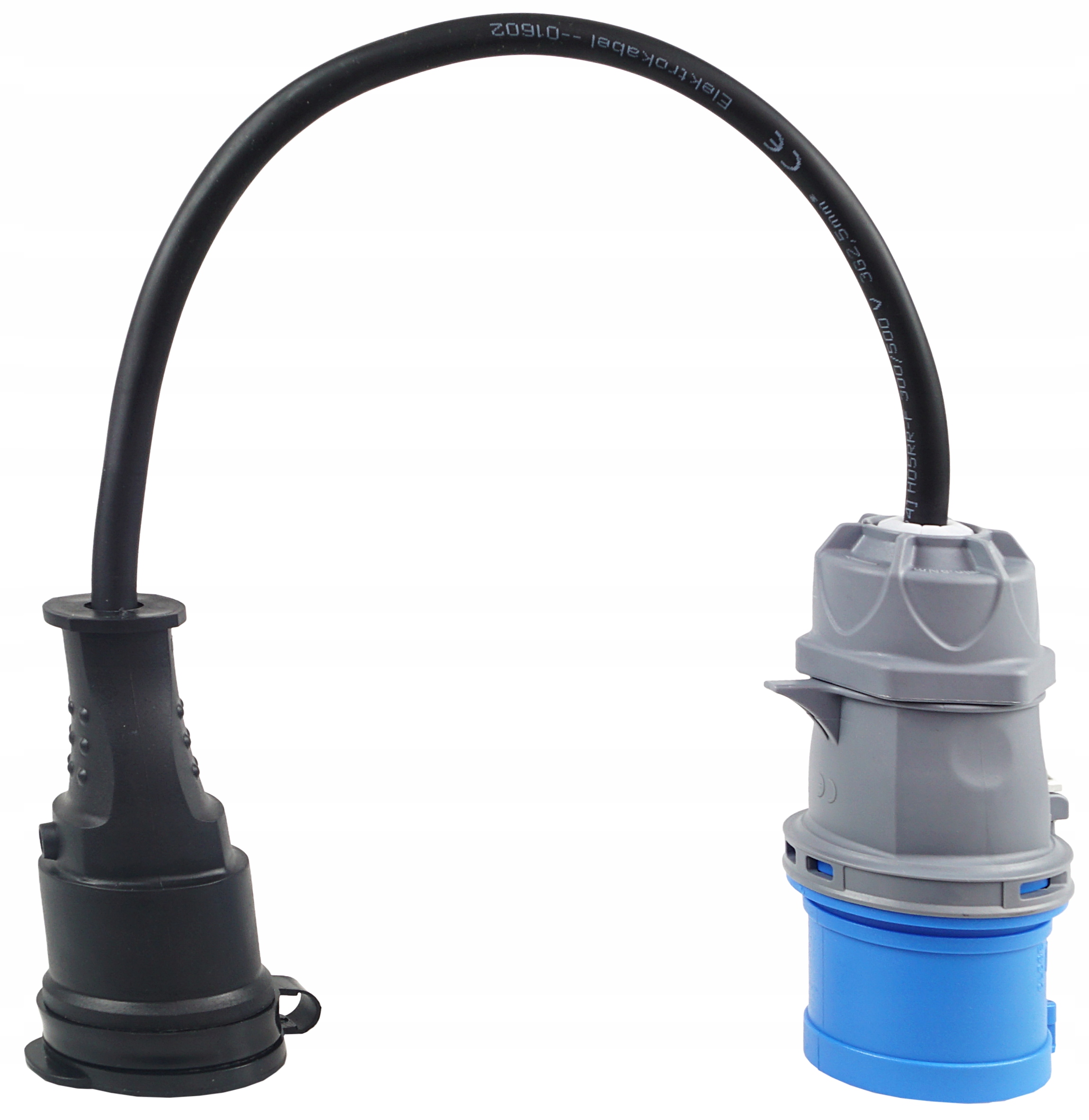 ADAPTER WTYCZKA CEE 32/3 CAMPING PRZEJŚCIÓWKA REDUKCJA GNIAZDO 16A 230V Marka ADELID