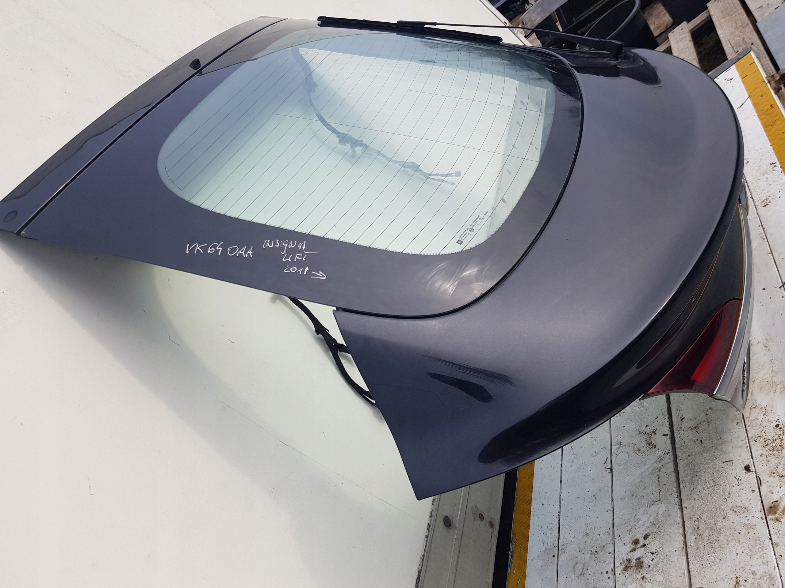 OPEL INSIGNIA LIFT HB trunk door boot complete black