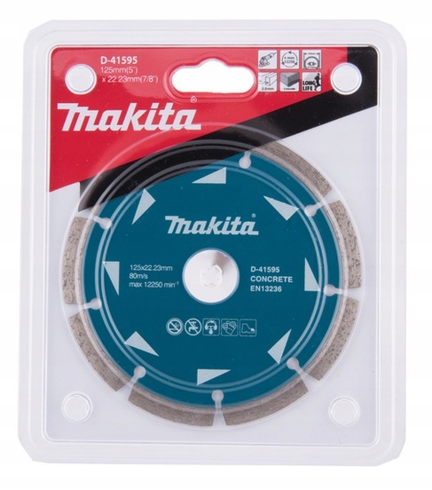 

Tarcza diamentowa segmentowa Makita D-41595 125mm