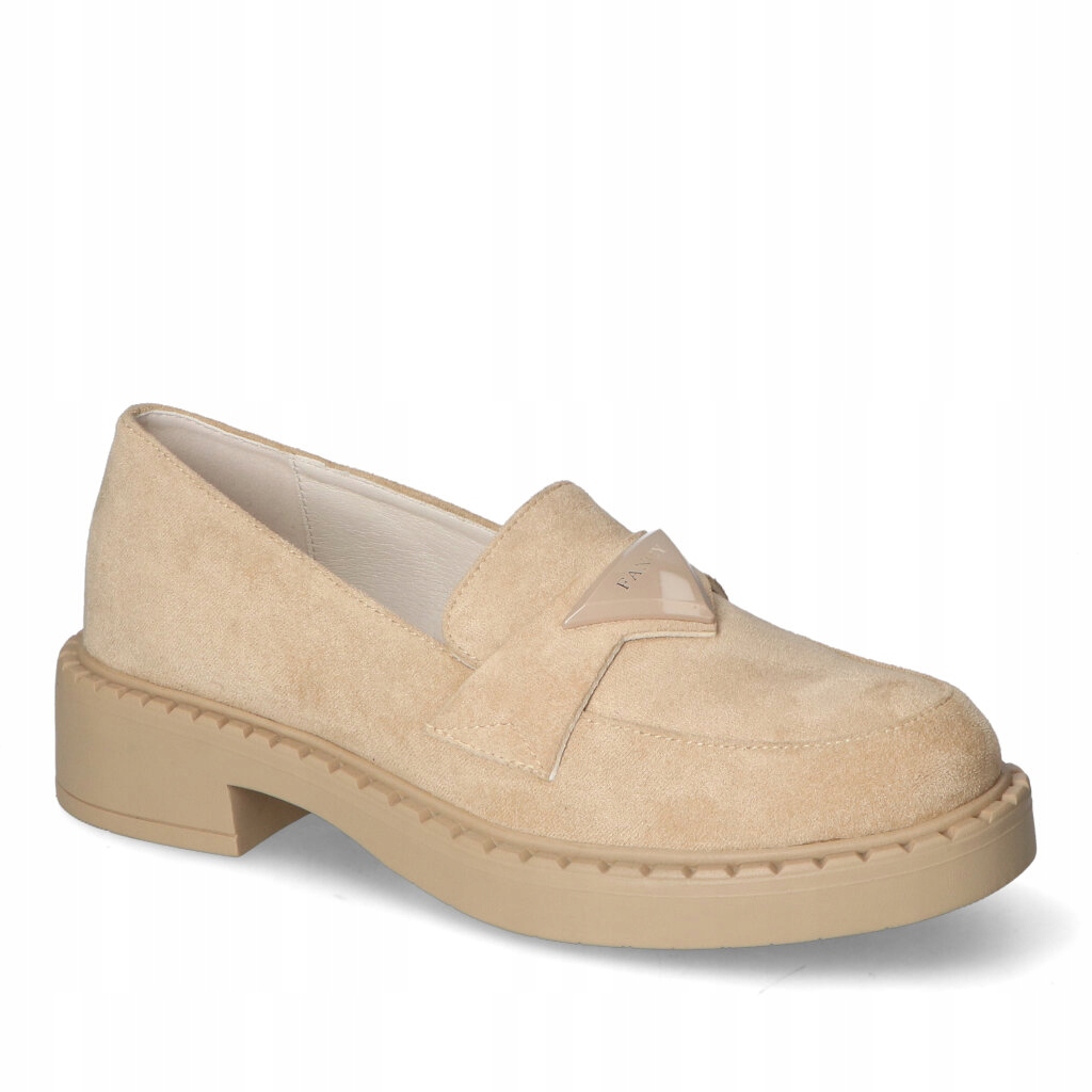 Mokasyny Potocki 23-12003BG Beżowe 36