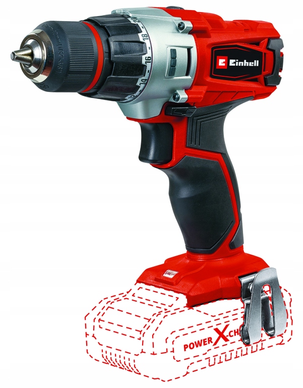 Aku Vrtačka 18/2 Li-Solo Einhell 18V Li-Ion 44 Nm Power X-Change