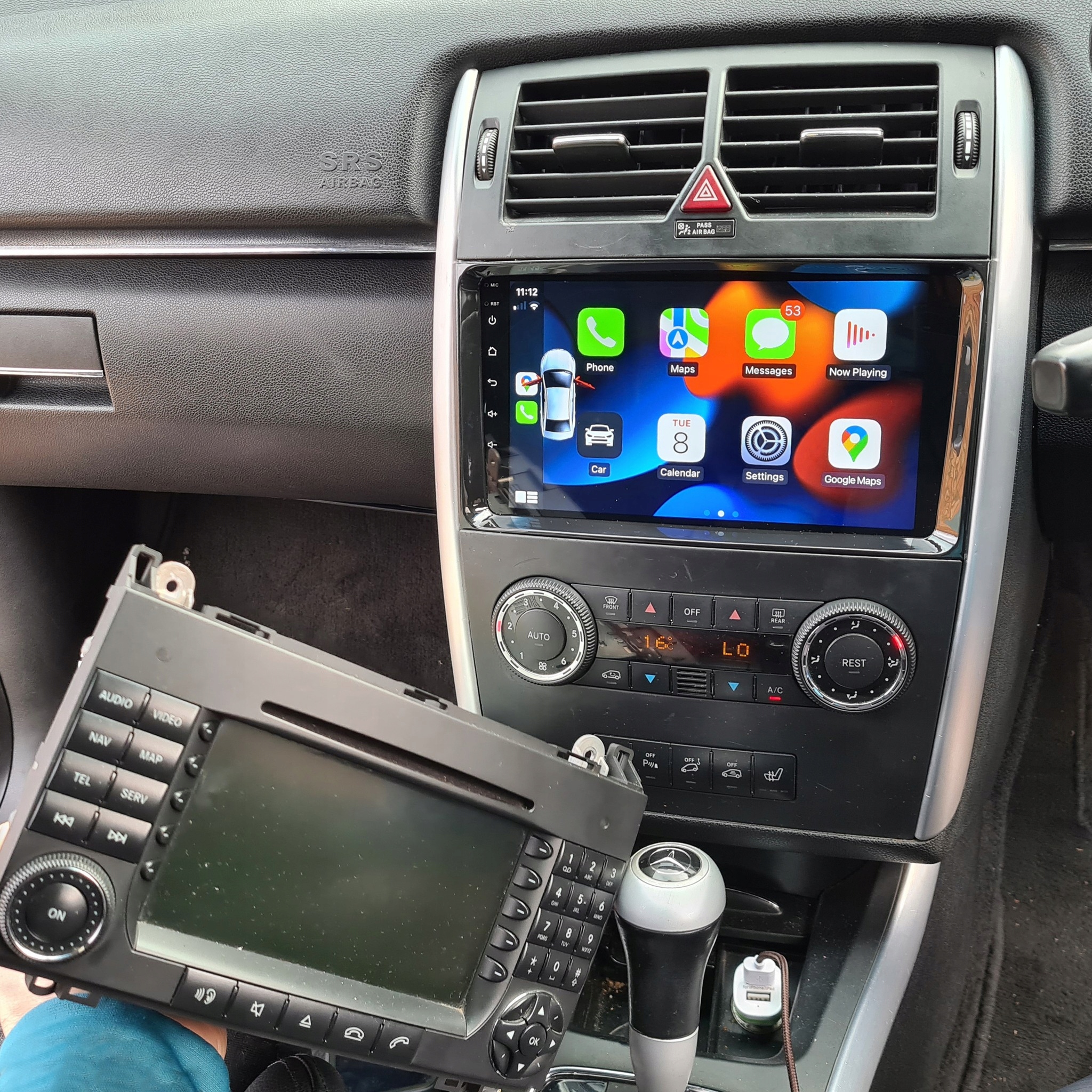 MERCEDES W169 W245 W906 SPRINTER CRAFTER VITO VIANO RADIO ANDROID CARPLAY Model VIANO SPRINTER CARPLAY MAPY YANOSIK