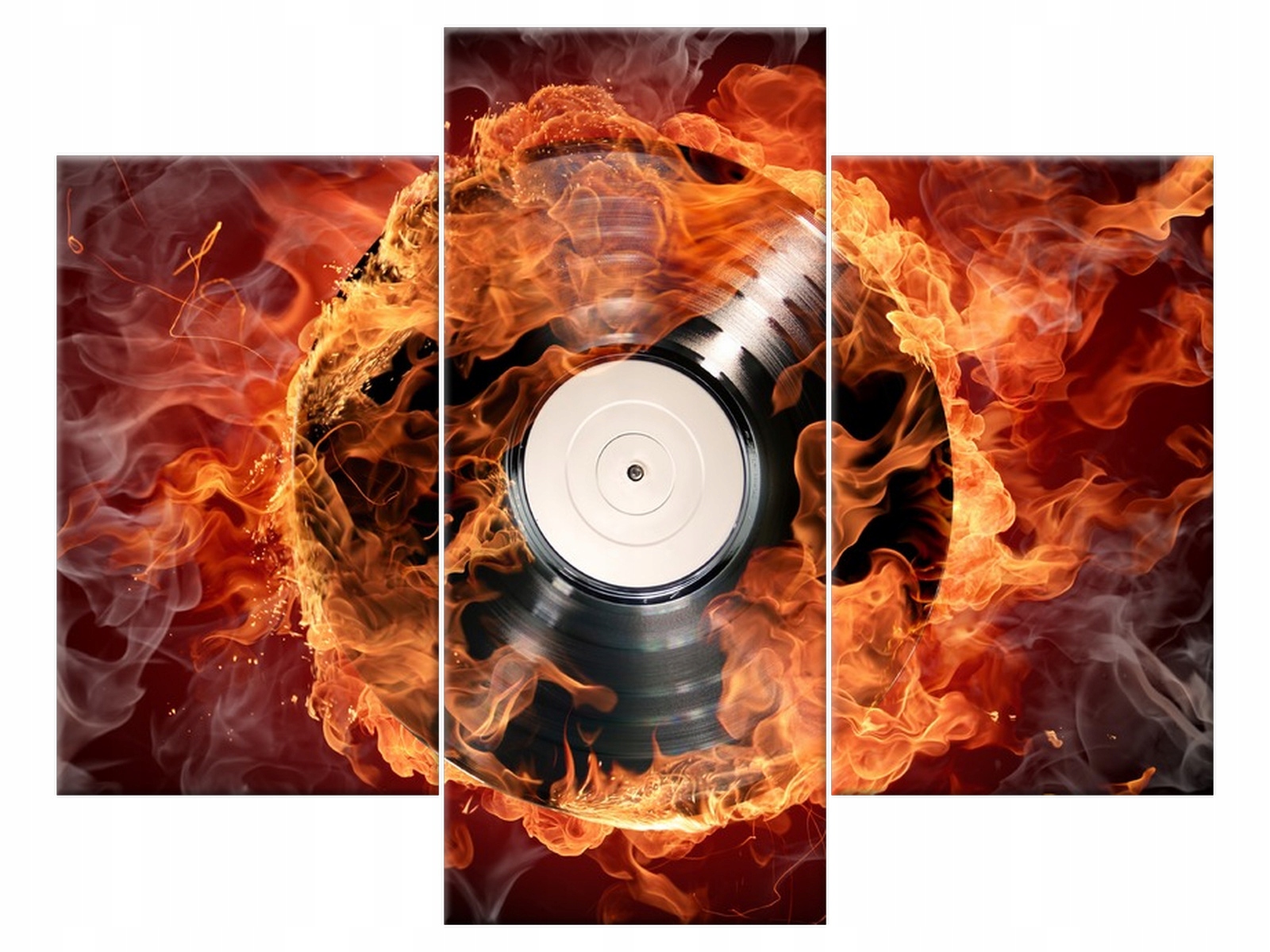 

Obraz 90x70 Oryginalny Płyta winylowa Płótno