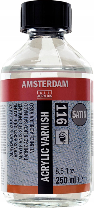 Verniks akrylový saténový 250ml Amsterdam 116