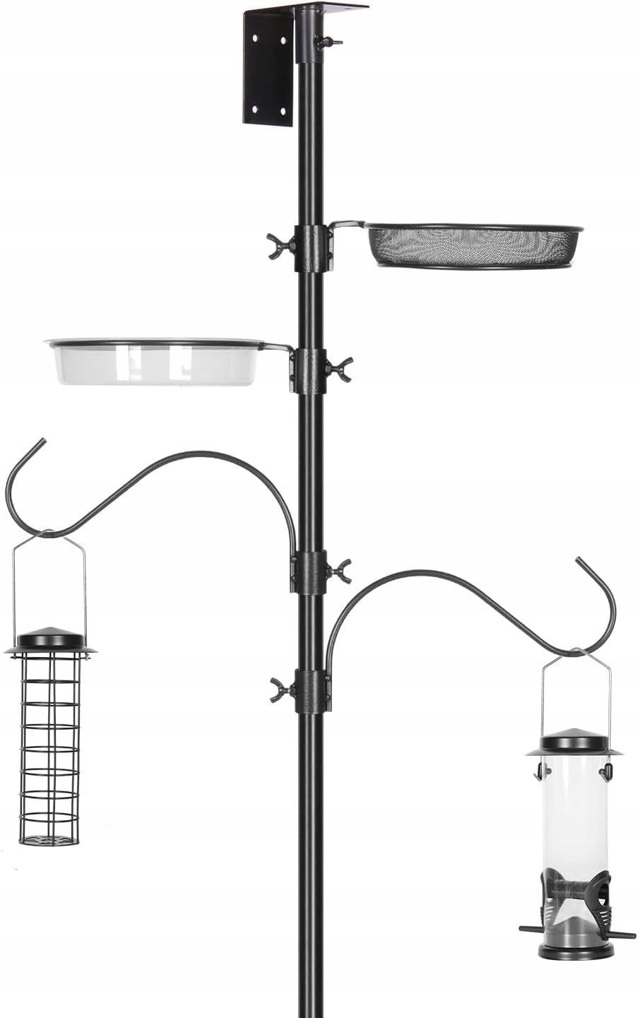 Levně Urban Deco Sada držáků na ptačí domeček 196 cm, nastavitelný