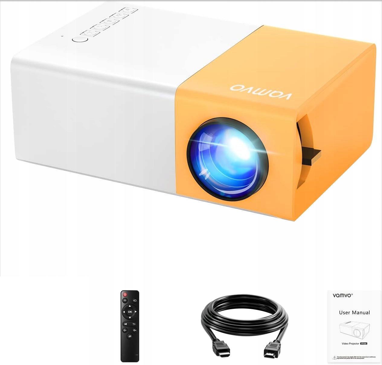 Led projektor Vamvo VF200 bílý