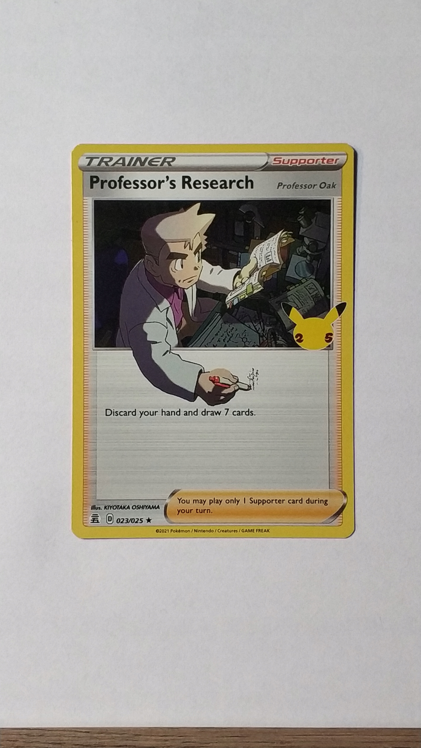 Professor's Research 23/25 Holo Rare Celebrations