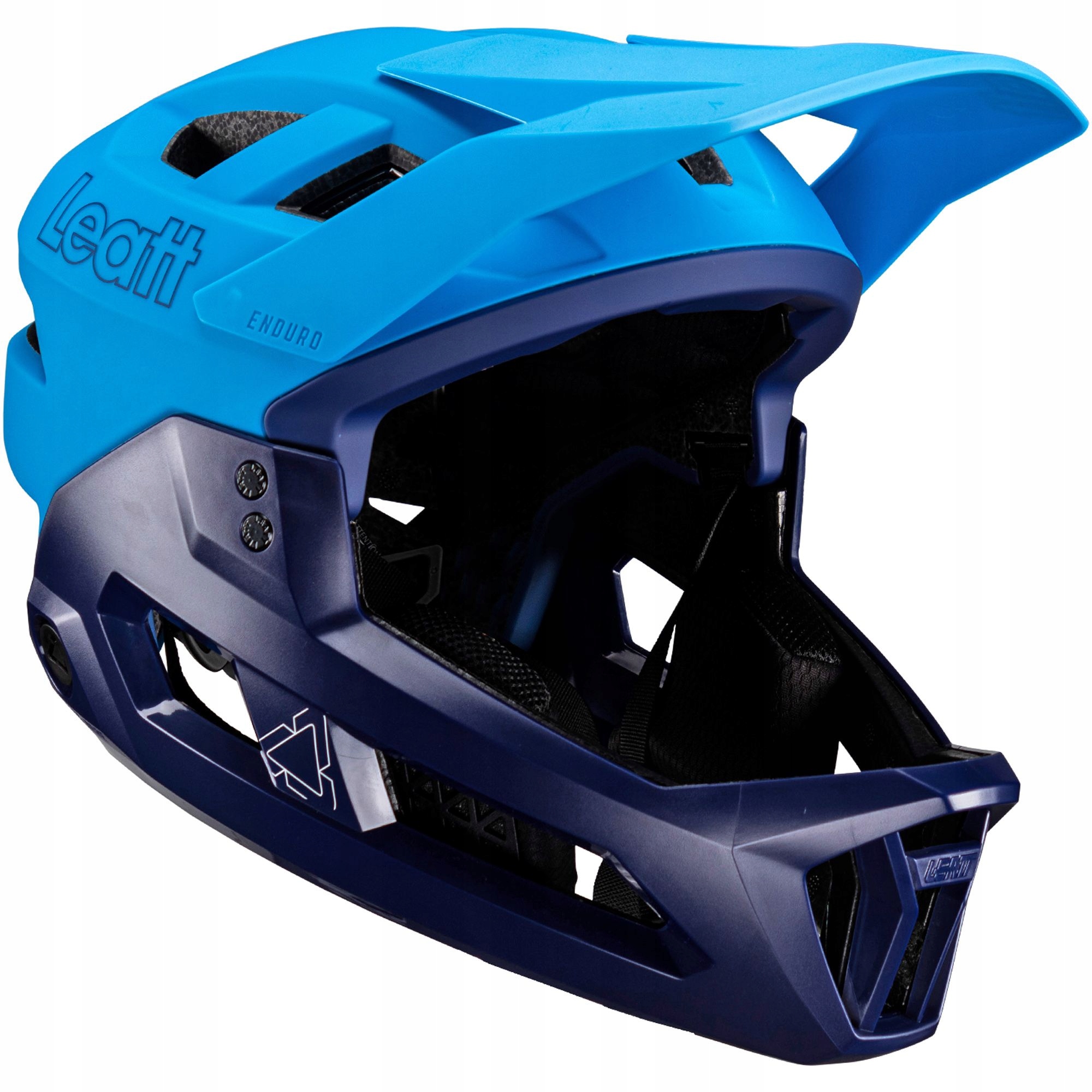 Cyklistická helma Leatt Helmet Mtb Enduro 2.0 V23 (s odnímatelnou bradou) Cyan L