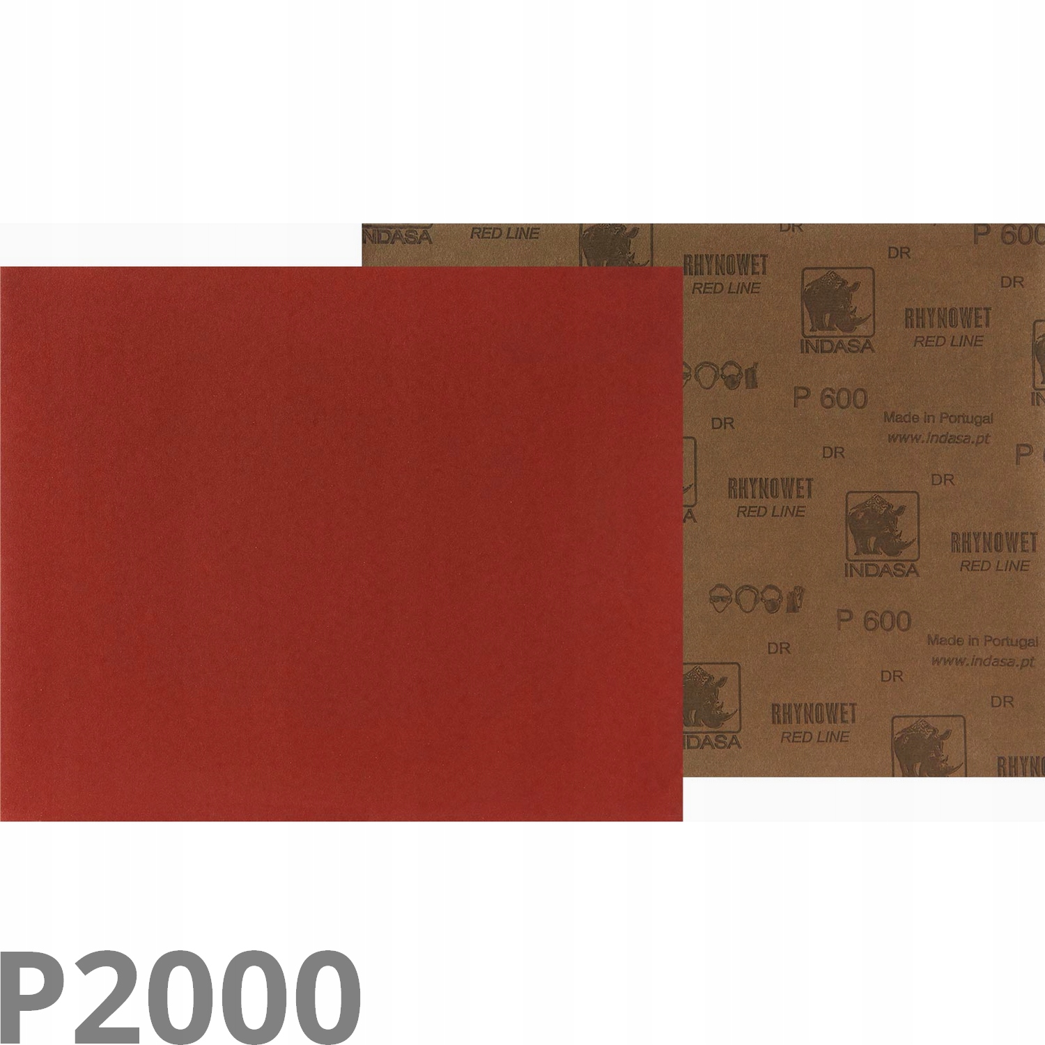 INDASA PAPIER WODNY RED LINE 230x280 P2000