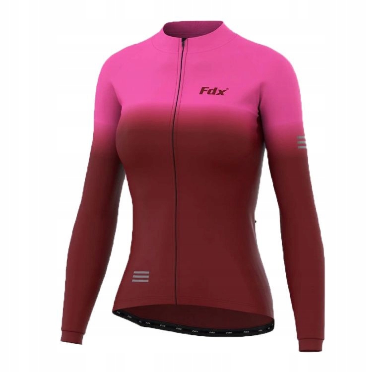 Fdx 2100 Damska, ocieplona bluza rowerowa