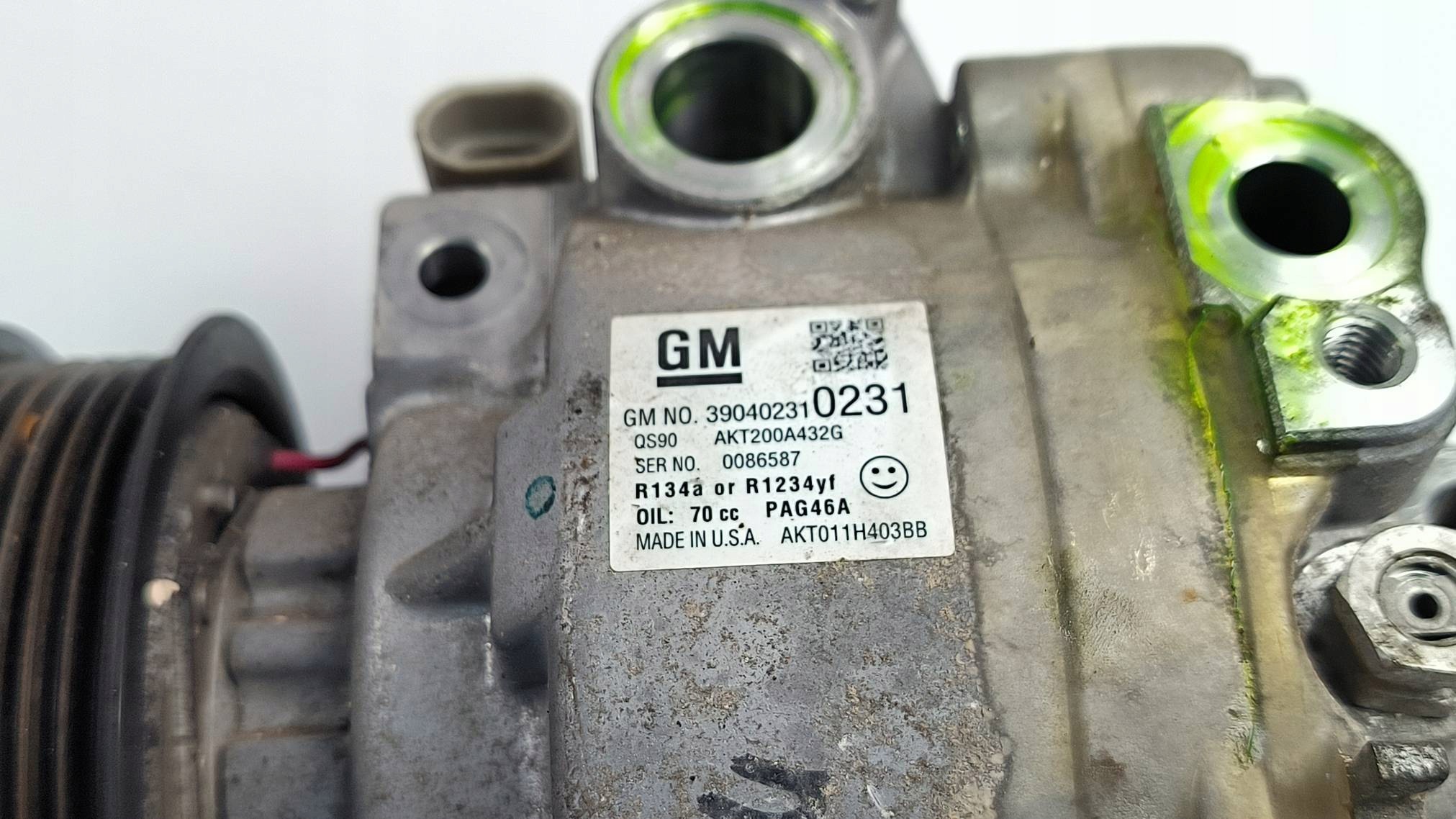 kompresor klimatizaci 39040231 OPEL MOKKA X