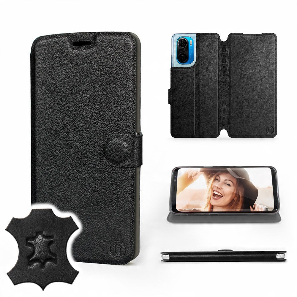 

Etui Mobiwear do Xiaomi Poco F3 - Black Leather