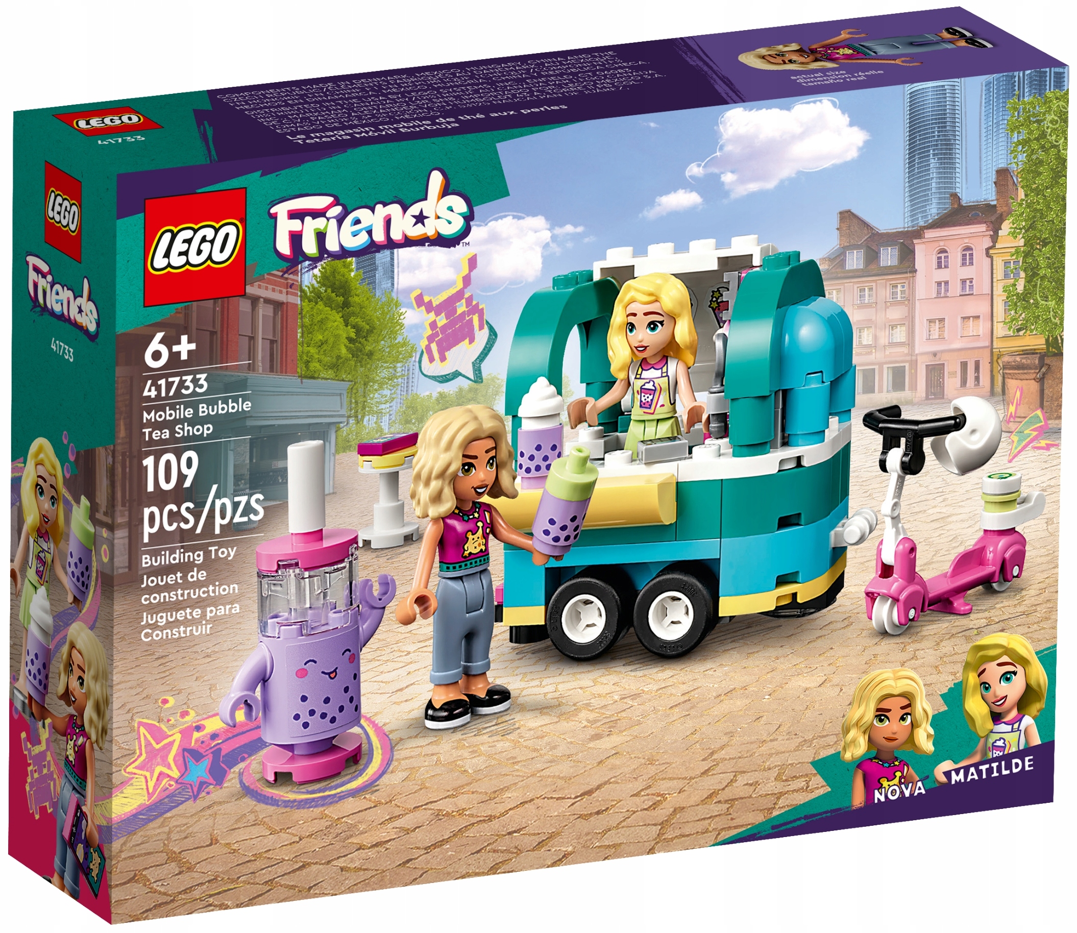 LEGO FRIENDS 41733 LODZIARNIA NA KÓŁKACH WÓZEK 6+ Marka LEGO